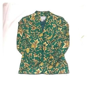Vintage Adrianna Papell Silk Blouse